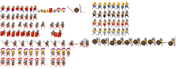 Romans and Vikings soldiers [version 1]